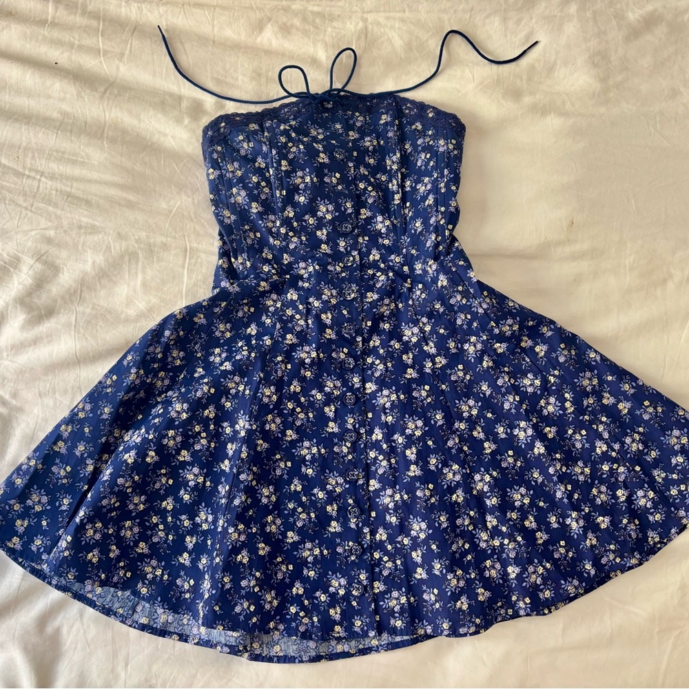 Kimchi Blue Navy Floral Dress